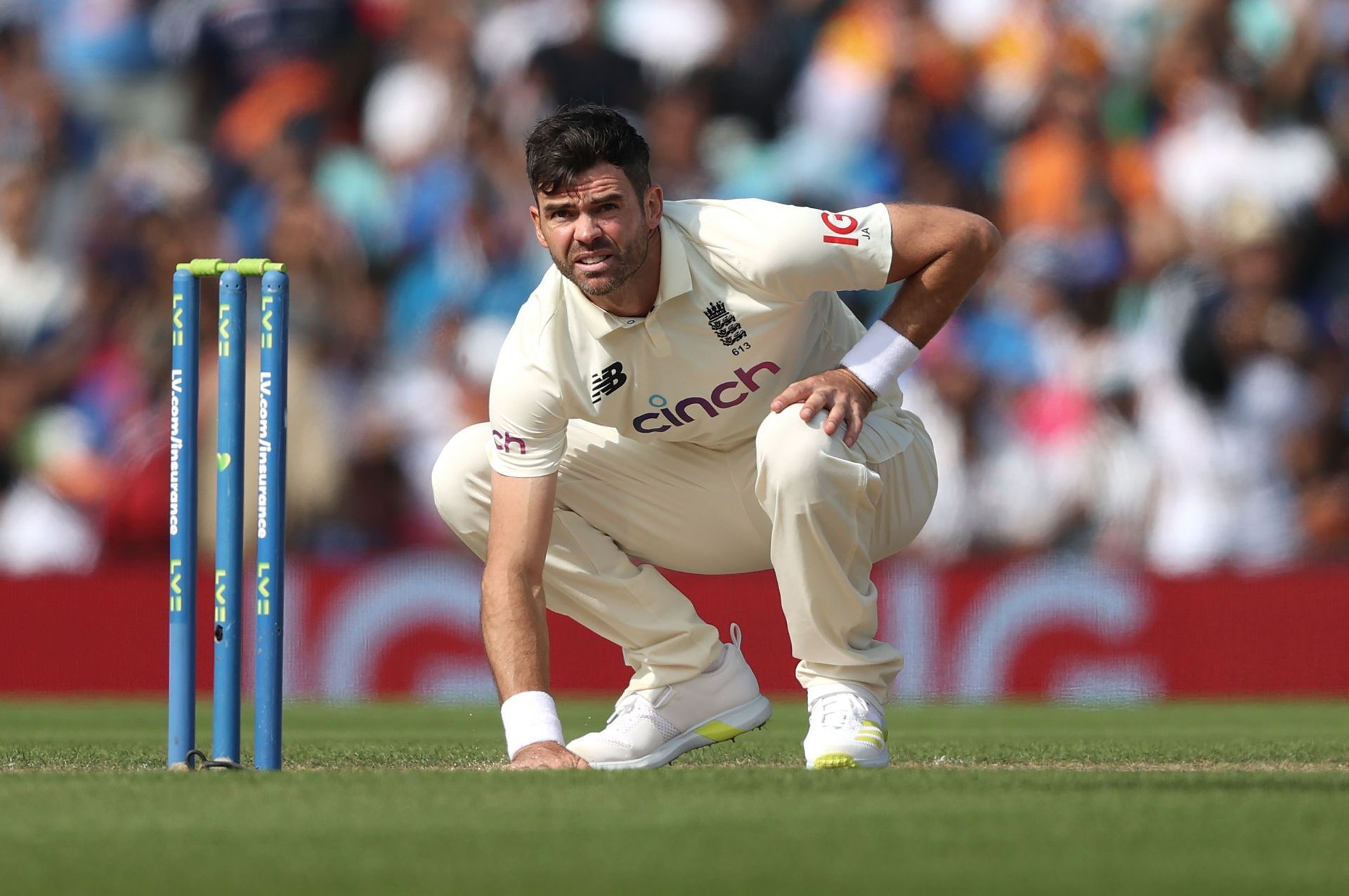 Veteran England fast bowler James Anderson. Pic: Getty Images