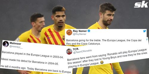 Barcelona's UEFA Champions League exit drew a lot of reactions from around the world