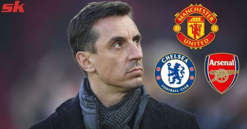 Neville thinks Conte's arrival will strike fear into Arsenal, Chelsea, and Manchester United