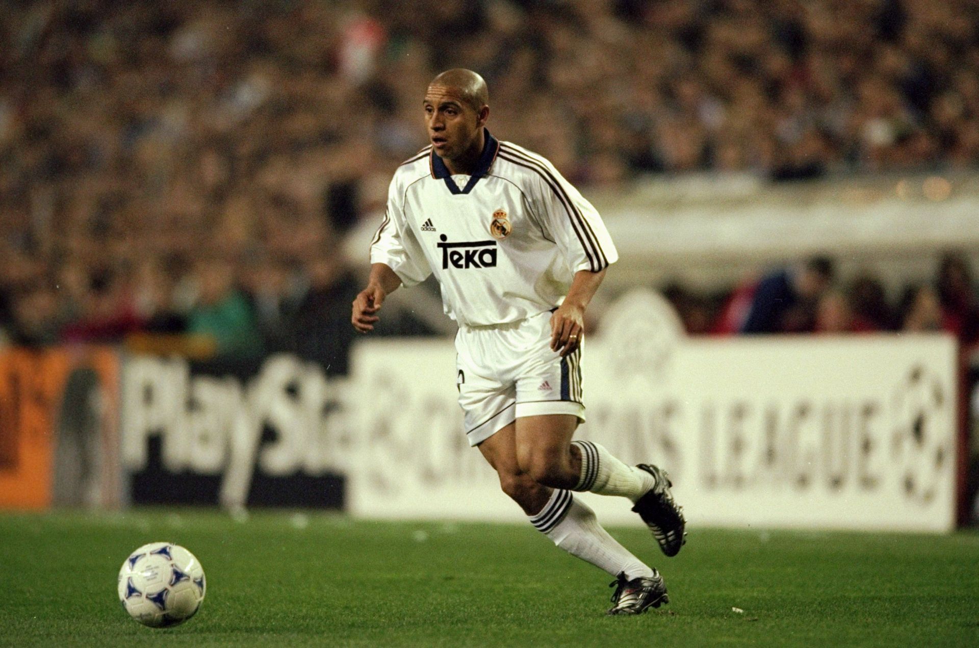 Roberto Carlos of Real Madrid