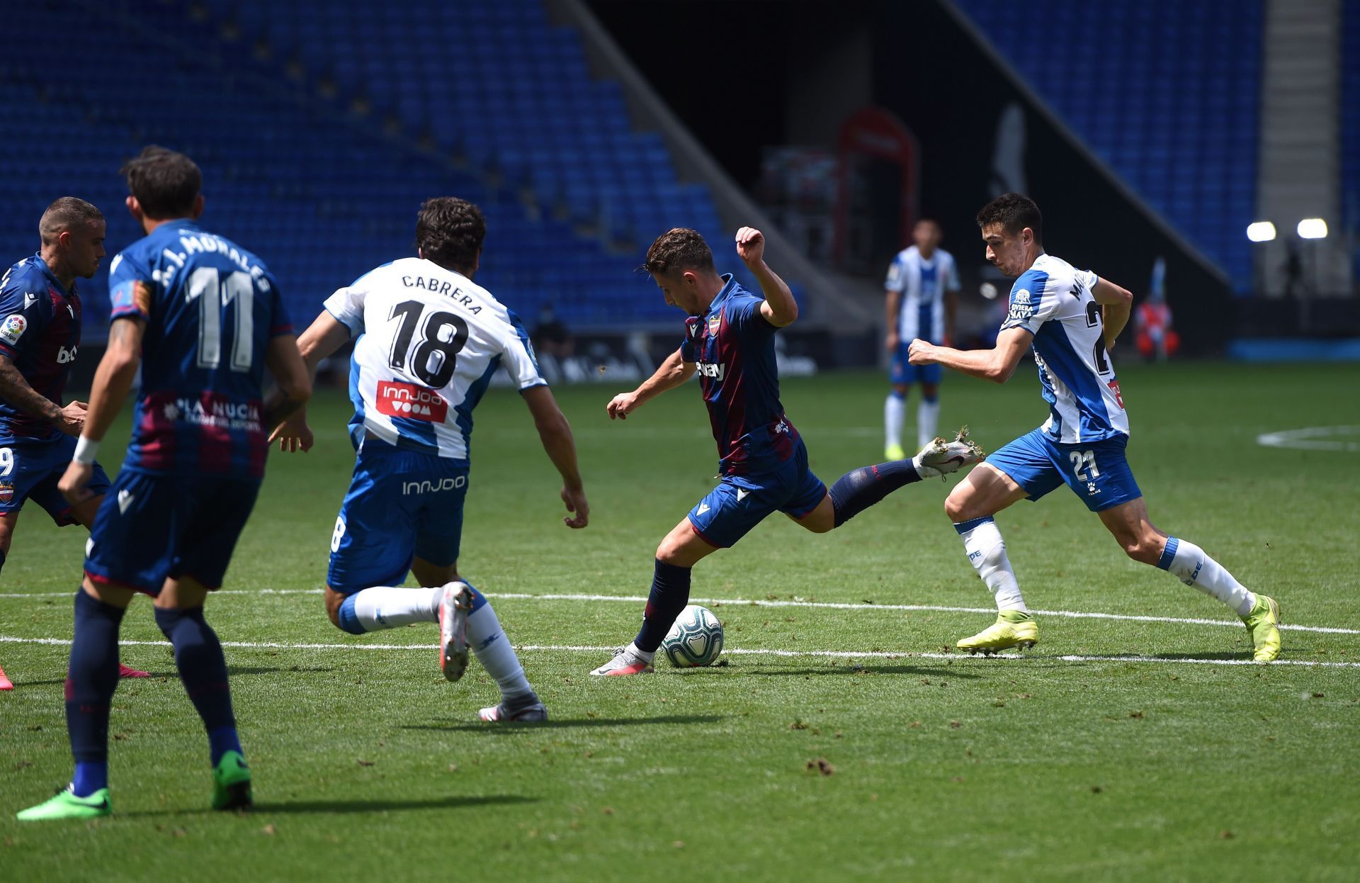 Espanyol take on Levante this weekend