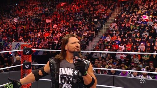 AJ Styles' match on RAW was changed twice