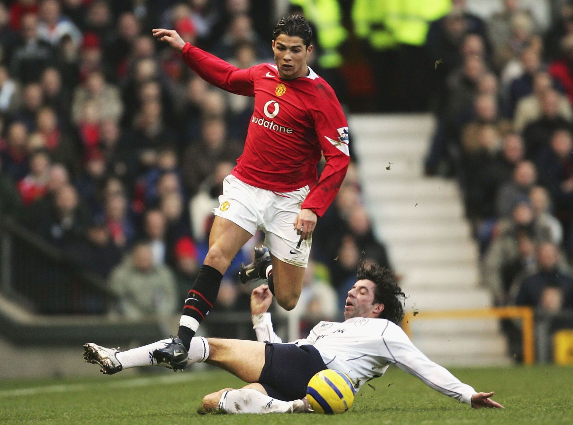 Back in 2004 Ronaldo was still getting used to intensity of the iconic Premier League