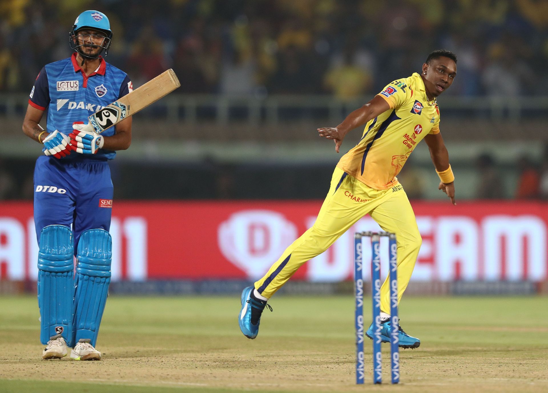 Dwayne Bravo played for the Chennai Super Kings in the last IPL season