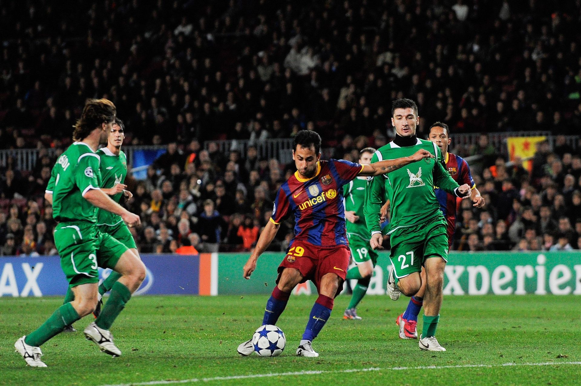 Barcelona v Rubin Kazan - UEFA Champions League