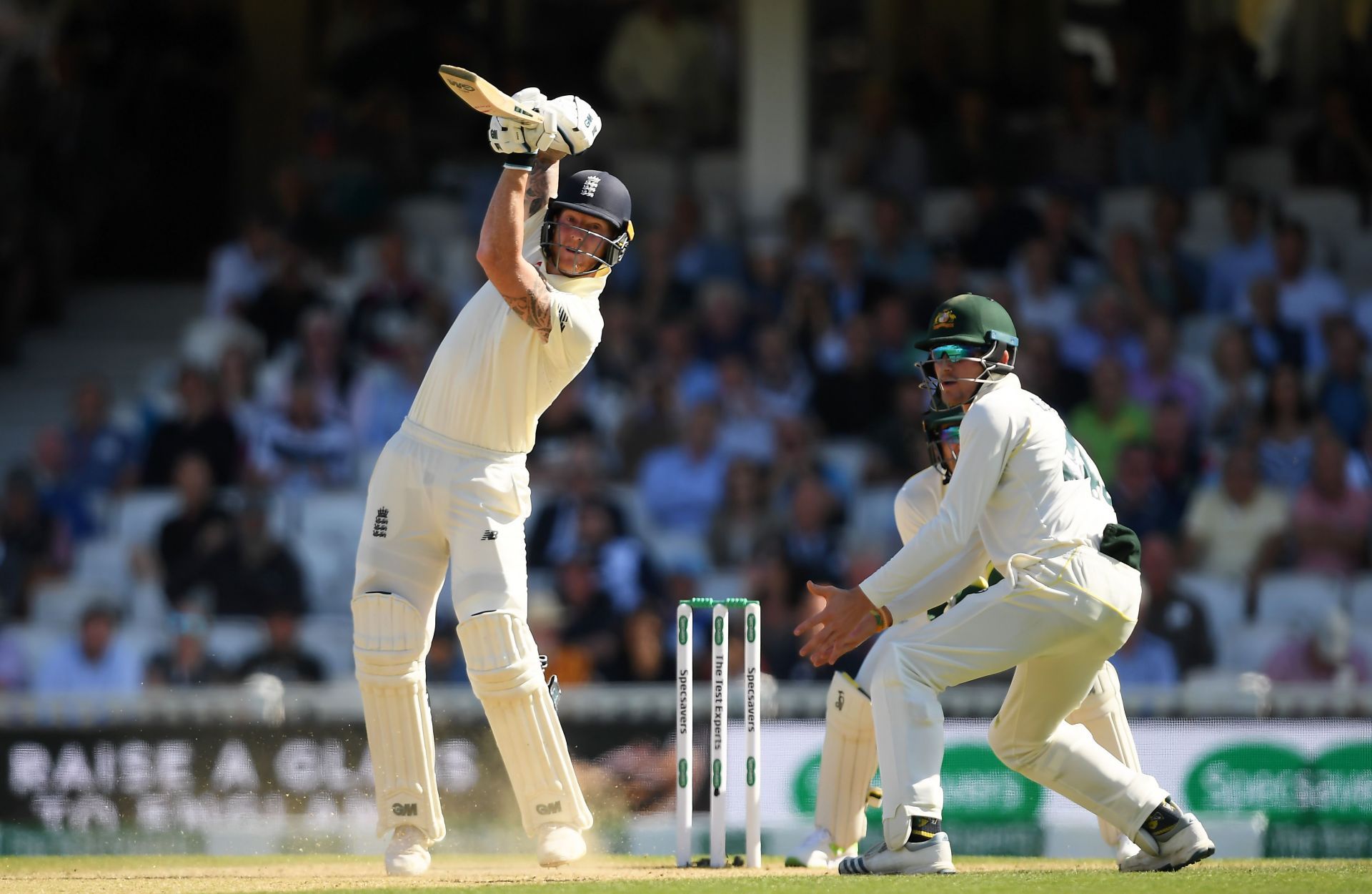 Ben Stokes batting during Ashes 2019. Pic: Getty Images