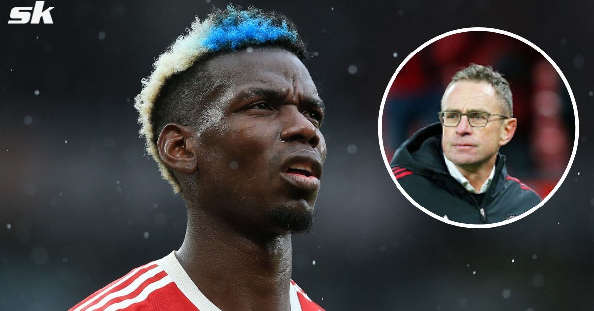 Manchester United interim manager Ralf Rangnick provides an injury update on Paul Pogba.