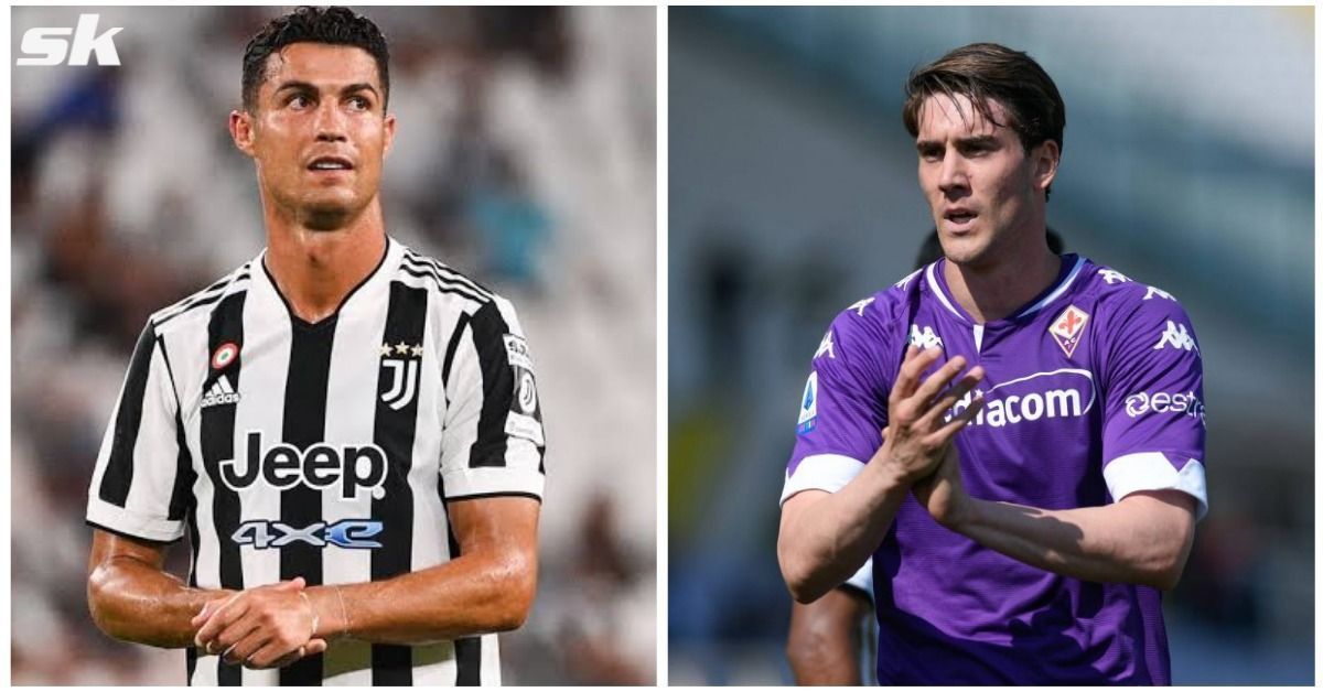 Dusan Vlahovic on the brink of Serie A history after equalling Cristiano Ronaldo&#039;s goalscoring record