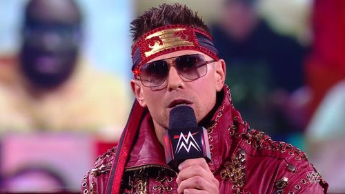 The Miz was taken aback by Hannibal's treatment of a referee