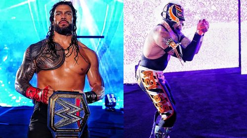 Roman Reigns and Rey Mysterio were in action at the WWE Live Event.