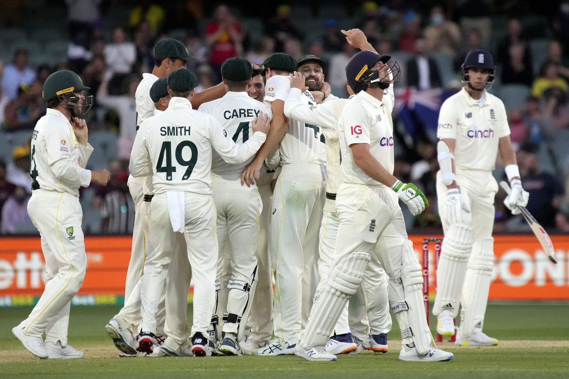 Jos Buttler England walks off the field after being dismissed hit-wicket. Pic: Getty Images