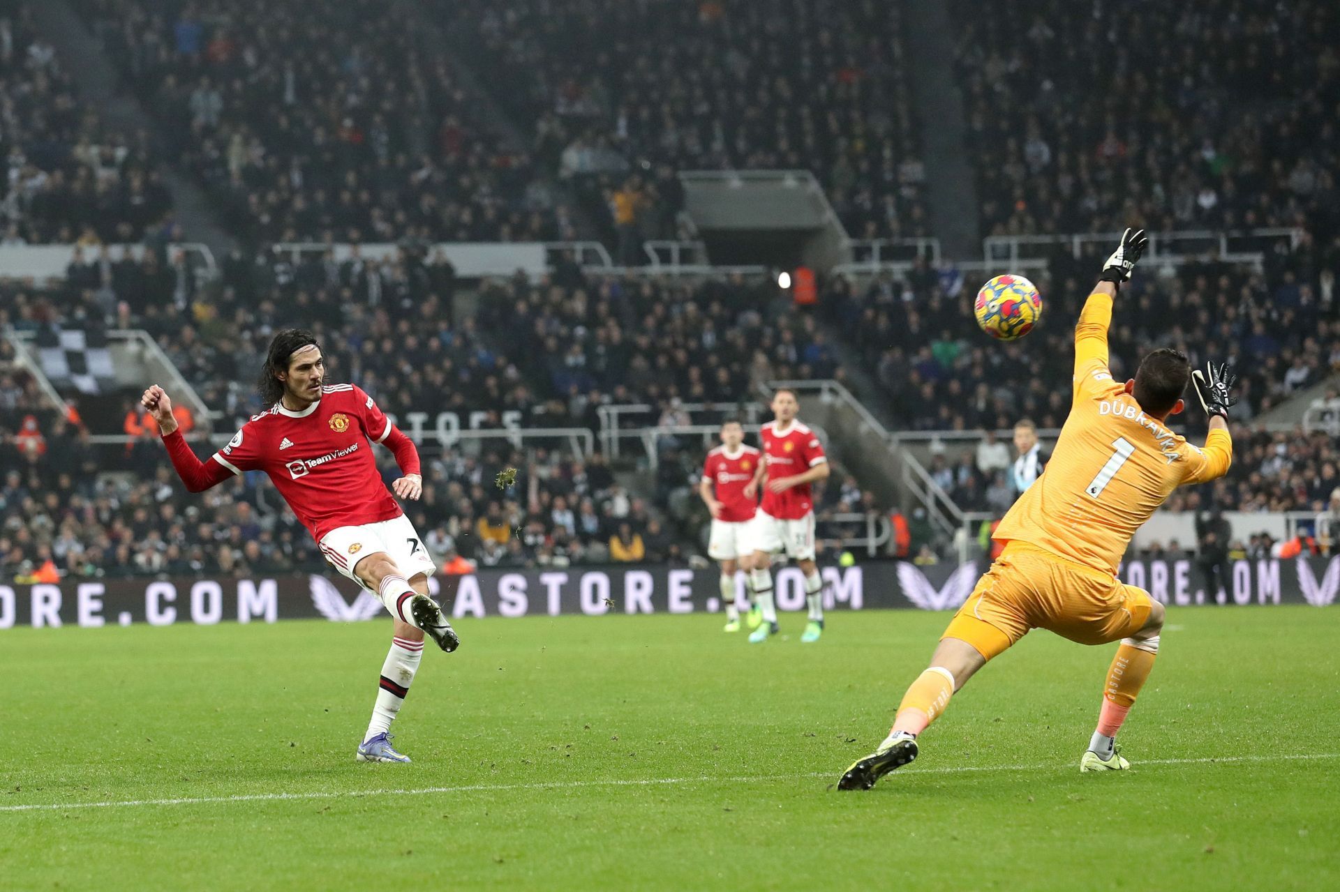 Cavani rescued a point for the visitors with a smart finish