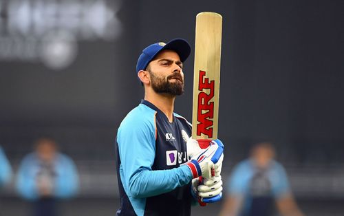 Virat Kohli during India's T20 World Cup 2021 campaign. Pic: Getty Images