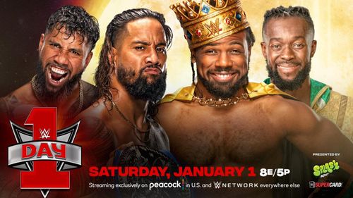 The historic rivalry between The Usos and The New Day will continue at Day 1