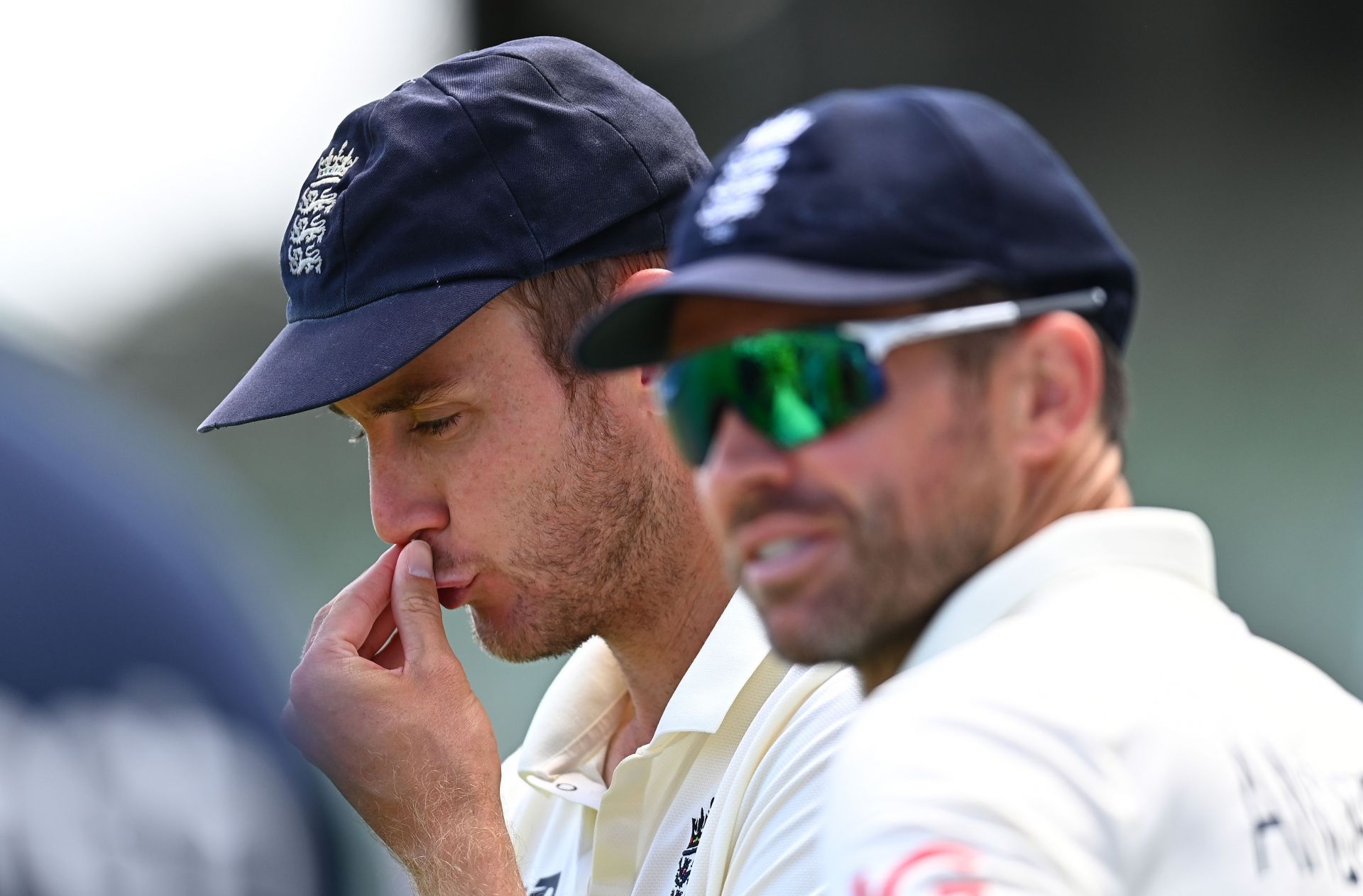 England left out both James Anderson (right) and Stuart Broad for Gabba Test.