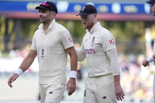 James Anderson and Ben Stokes. (Credits: Getty)