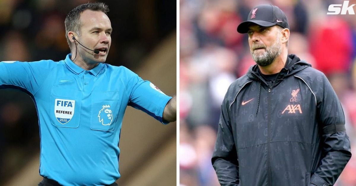 Liverpool manager J&uuml;rgen Klopp was not happy with referee Paul Tierney.