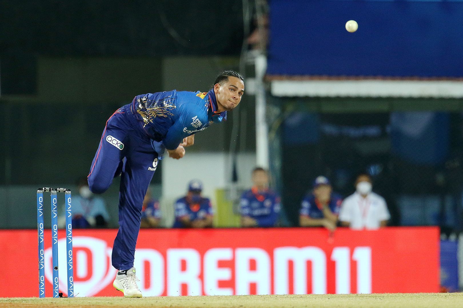 Rahul Chahar is one of the more promising young wrist-spinners in the country, and could well be picked up by RR in the IPL 2022 Auction (Picture Credits: Faheem Hussain/Sportzpics for IPL).