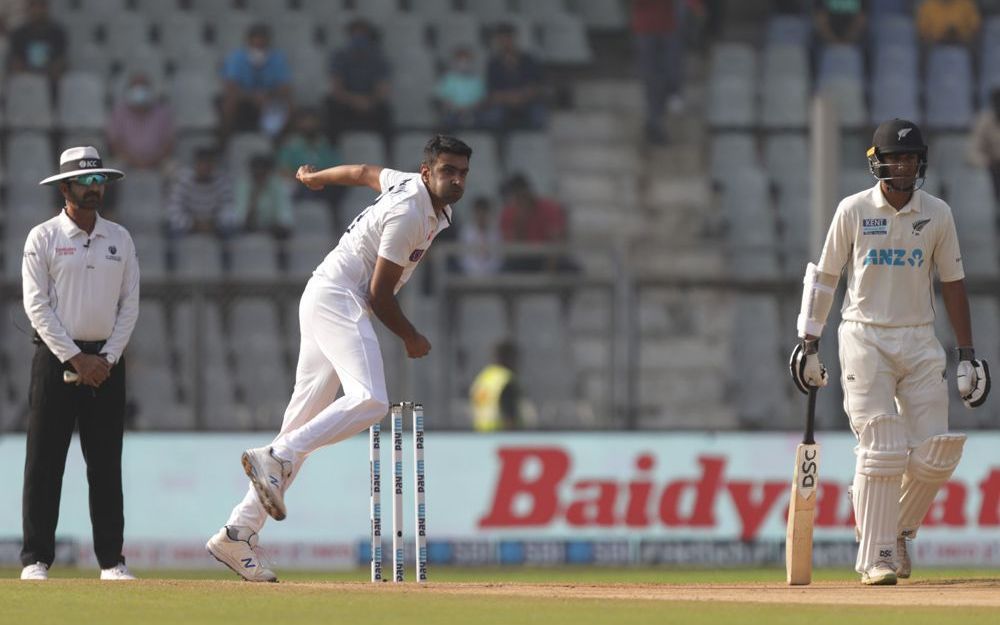 R Ashwin reached the 300-wicket milestone in Tests at home [P/C: BCCI]