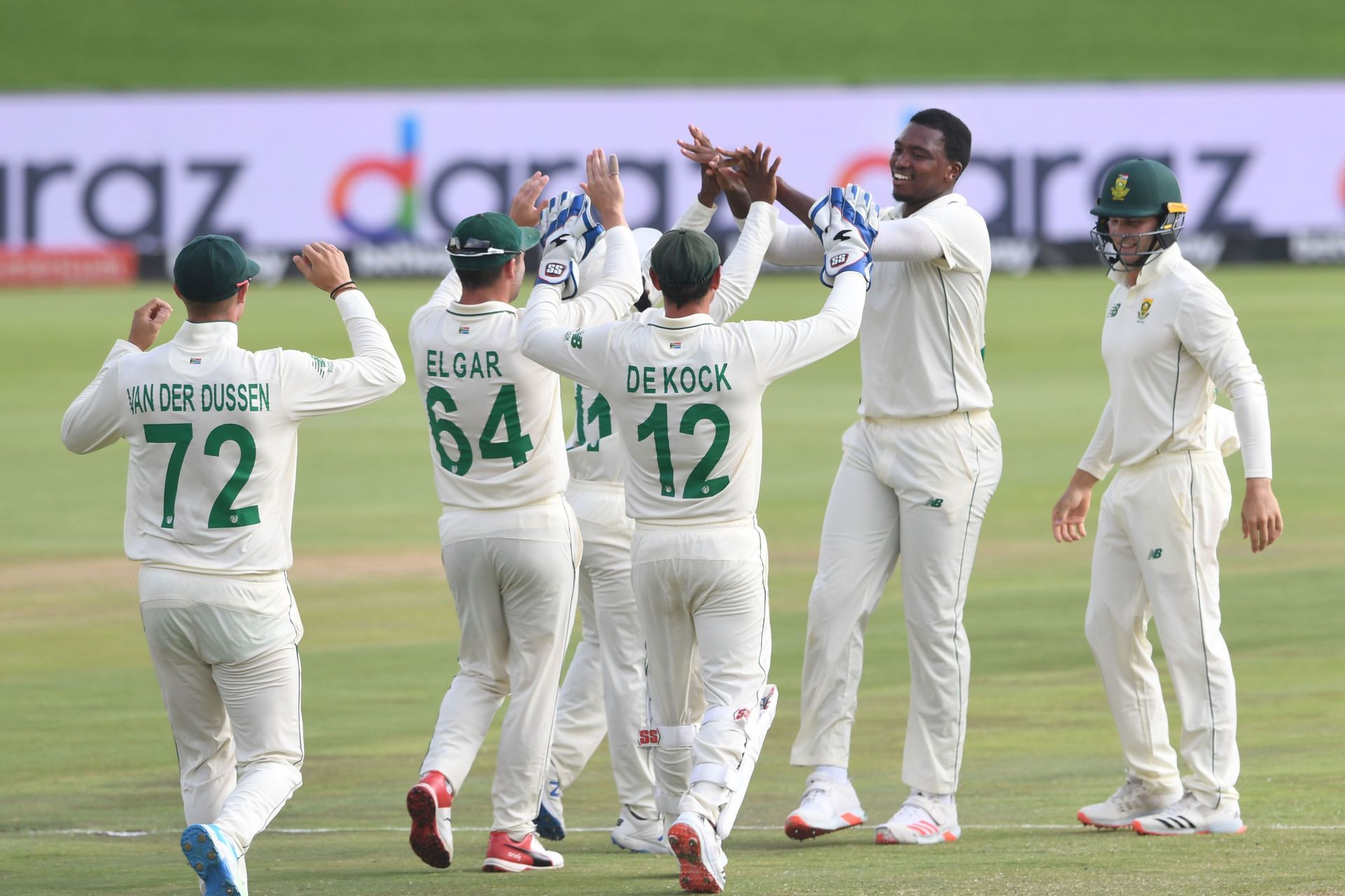 South Africa v Sri Lanka - First Test Day 3