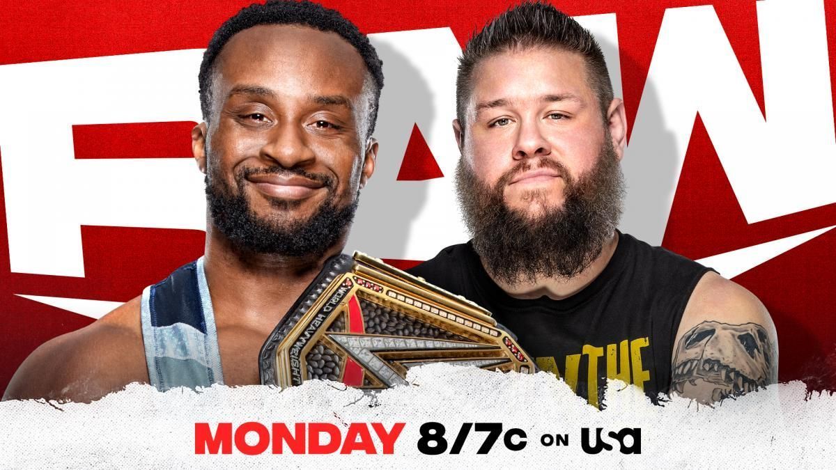 WWE Champion Big E will face Kevin Owens in a Steel Cage on WWE RAW