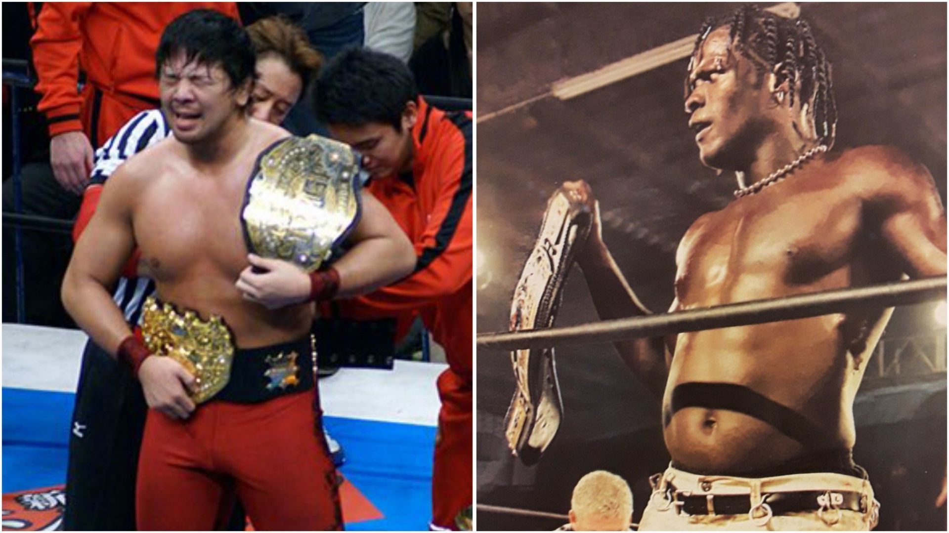 Neither R-Truth nor Shinsuke Nakamura has won world championships in WWE