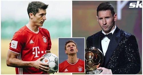 Lionel Messi's Ballon d'Or victory did not go down well with Thomas Muller