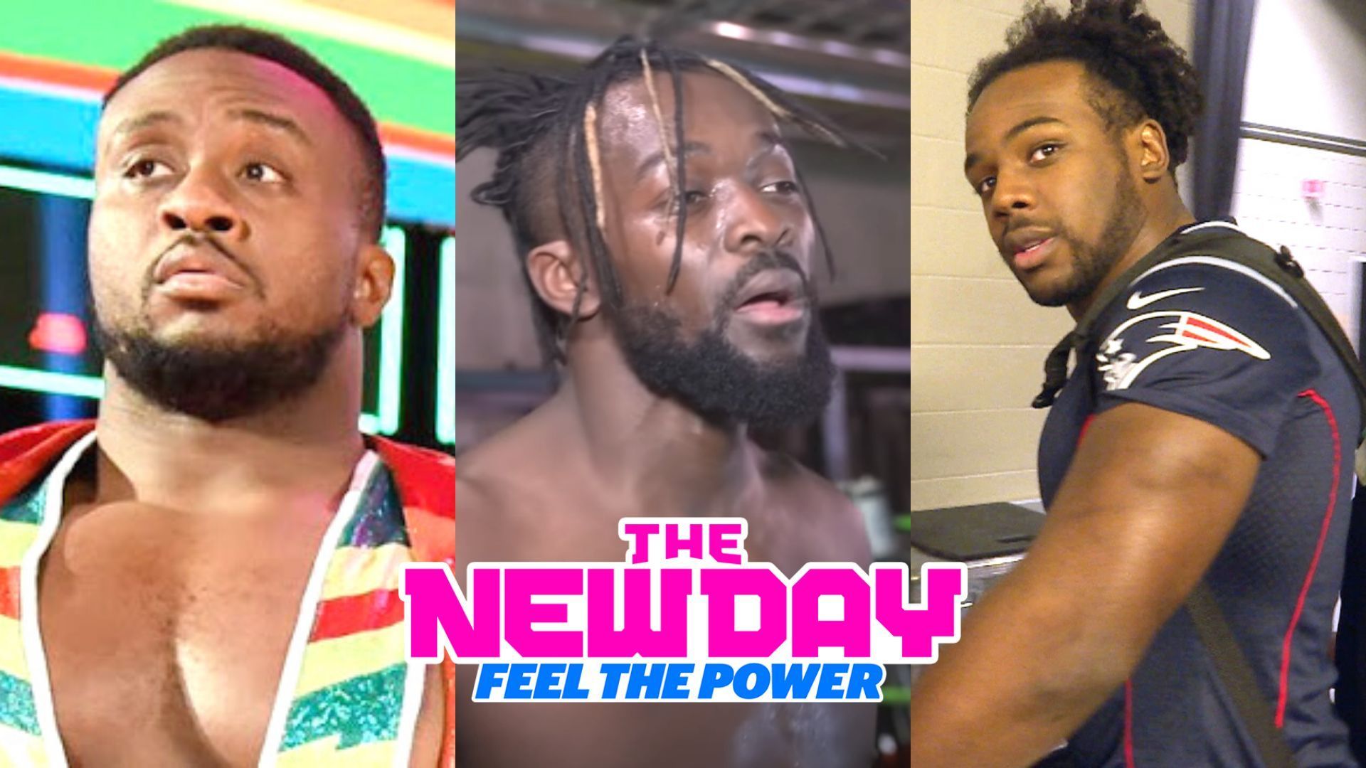 Big E, Kofi Kingston, and Xavier Woods.