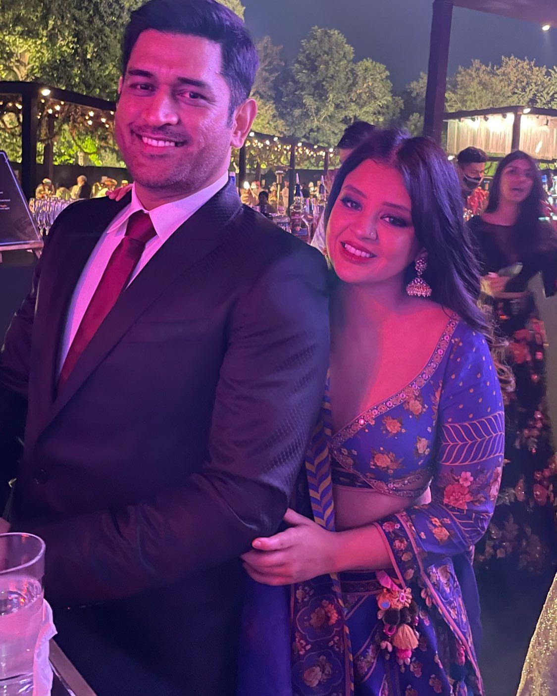 Mahendra Singh Dhoni and Sakshi Singh Dhoni celebrates 14 years of togetherness.