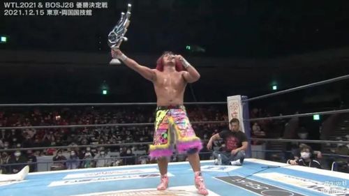 Hiromu Takahashi has won the Best of the Super Juniors 2021