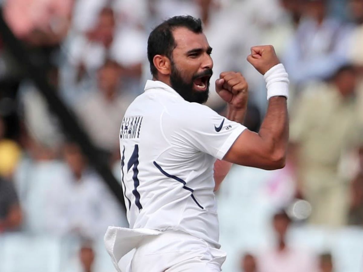 Mohammed Shami has a shot at reaching 200 Test wickets