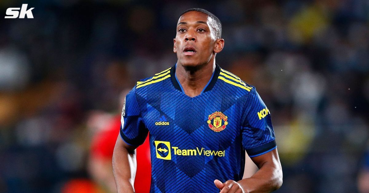 The 27-year-old Manchester United striker Anthony Martial