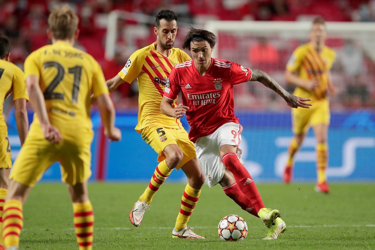 Barcelona lost to Benfica on Matchday 2 of this season's Champions League.