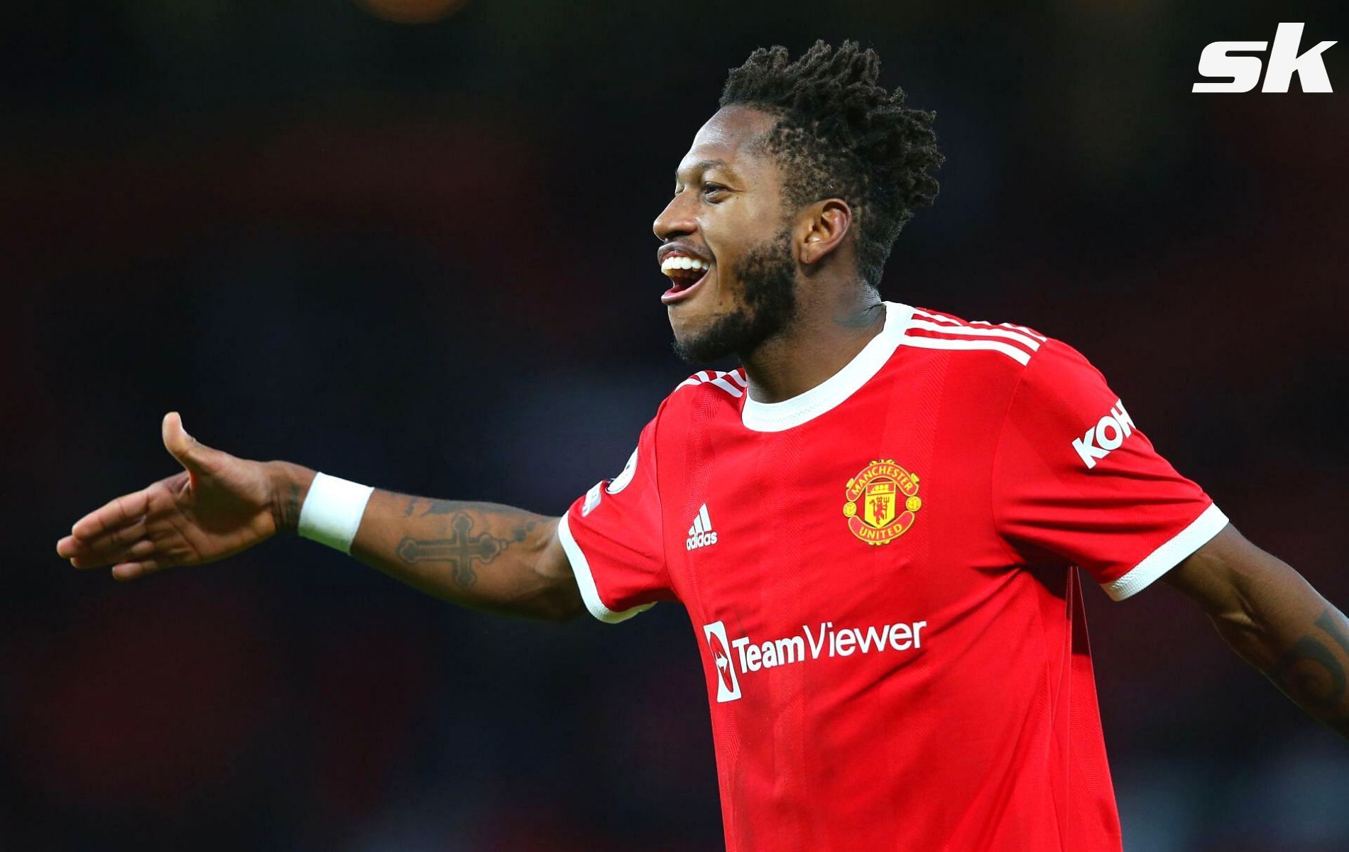 Fred scored against Crystal Palace.