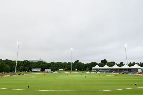 A game of cricket between two teams