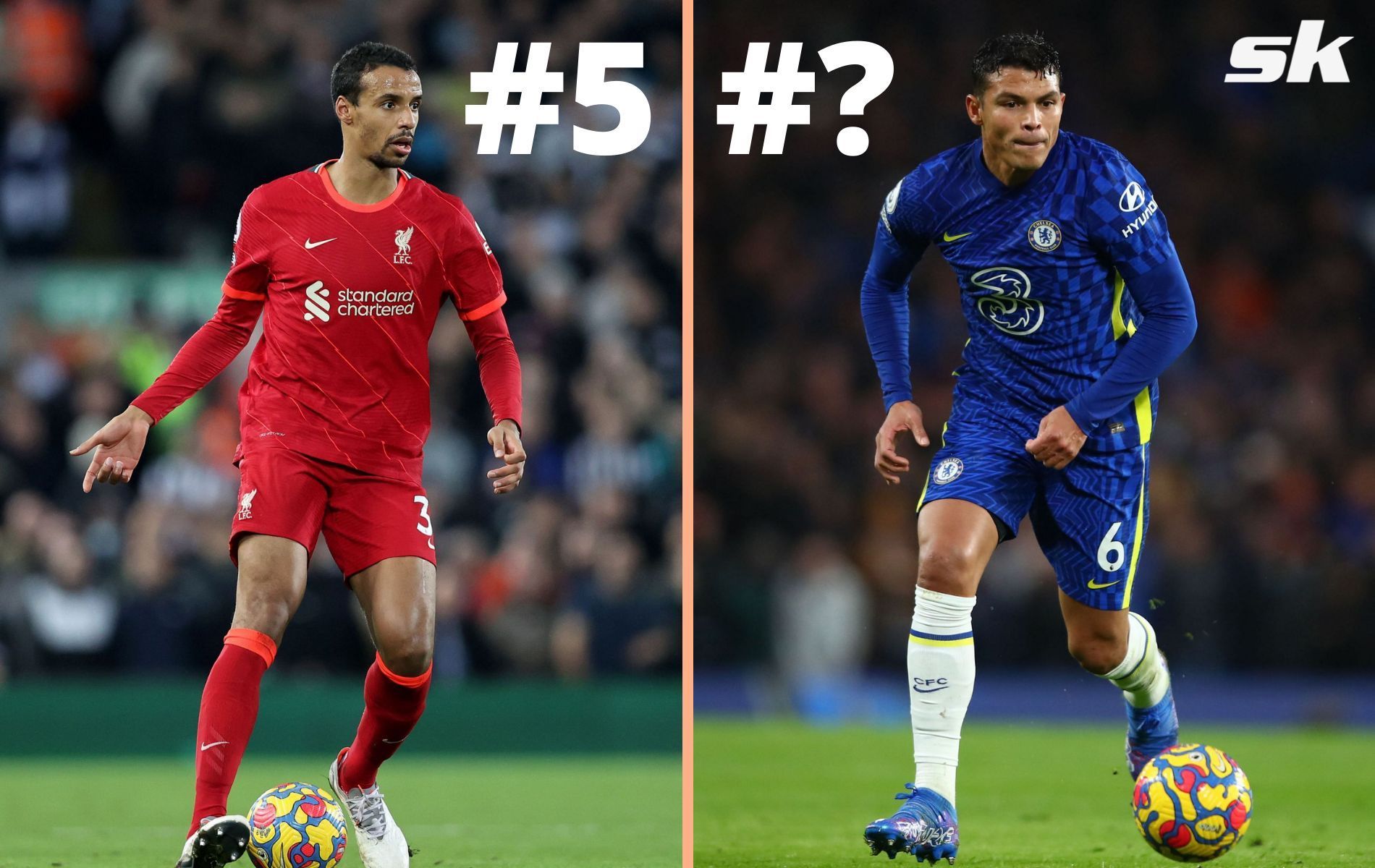 Who are the best ball-carriers among defenders in the Premier League? (Image via Sportskeeda)