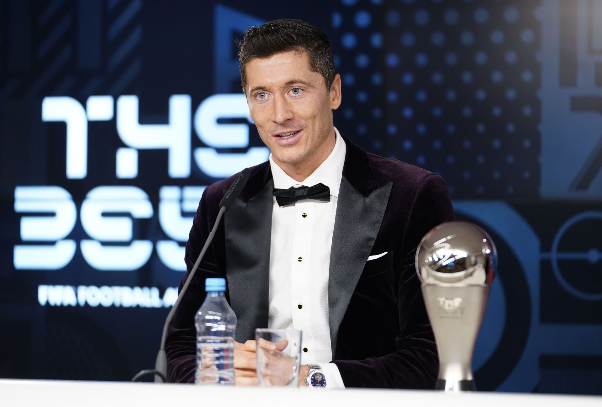 Robert Lewandowski won The BEST FIFA Men's Player of the Year award in 2020