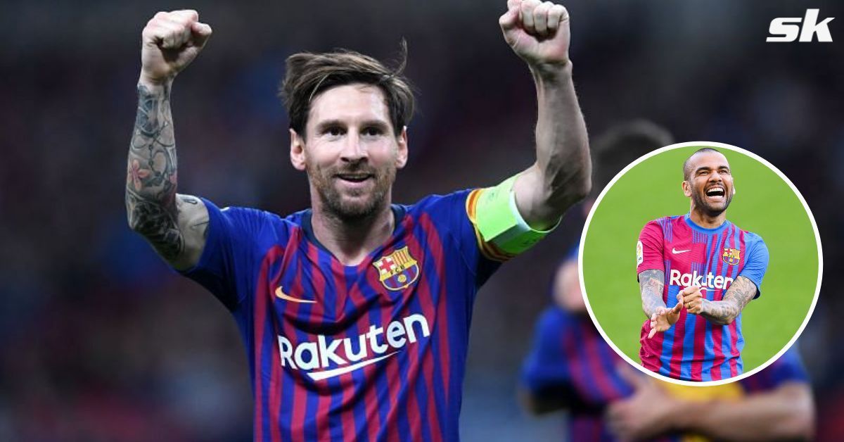 Barcelona defender Dani Alves wants Lionel Messi to return to his former club in Spain