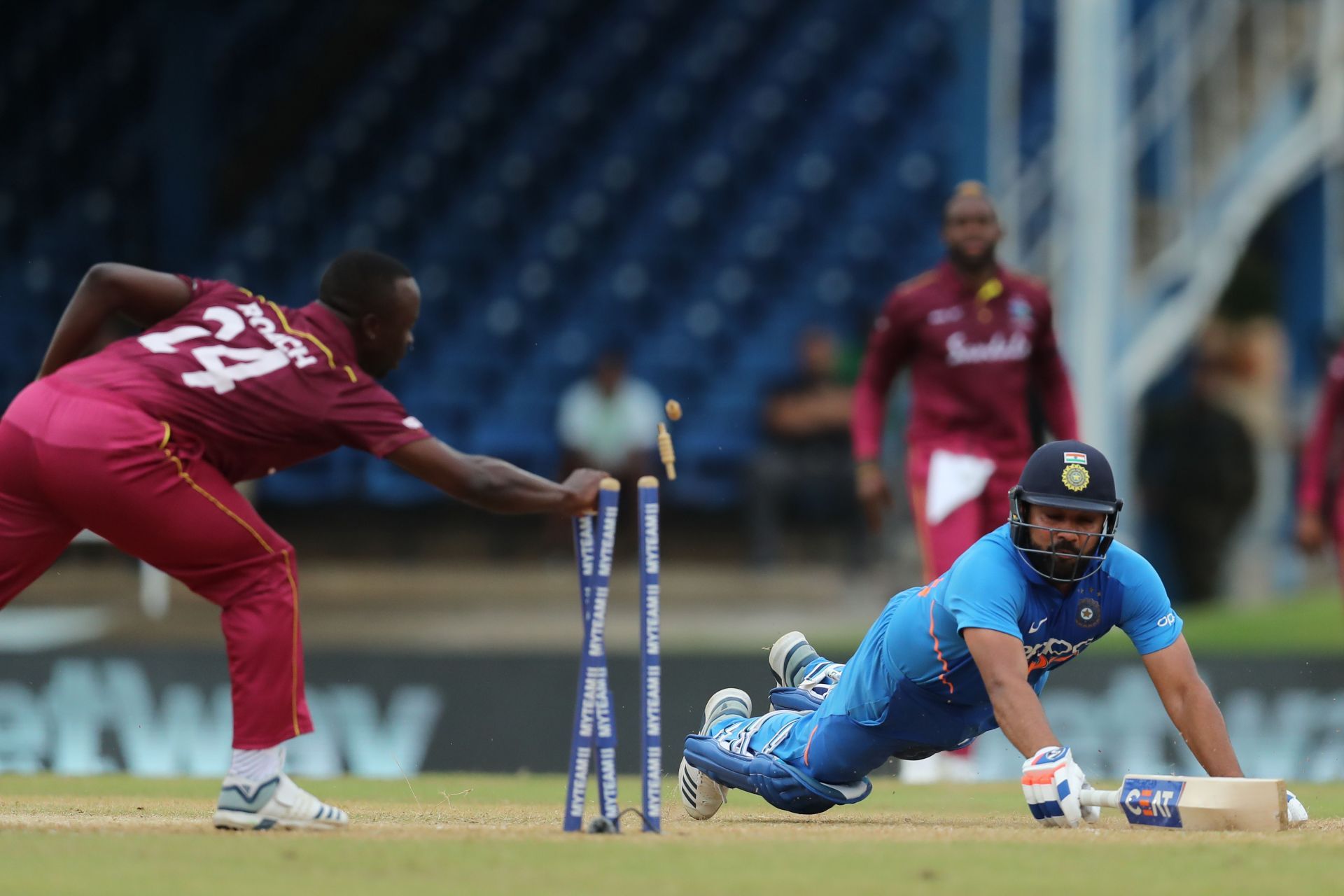 Rohit Sharma will captain India in the home series against West Indies