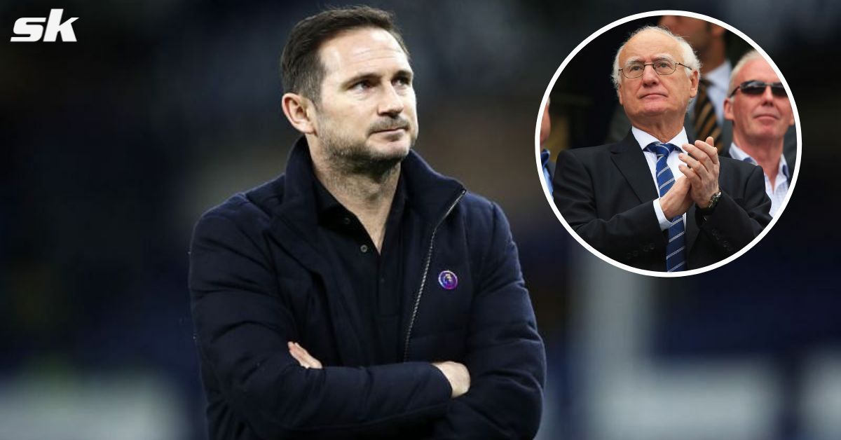 Frank Lampard reveals the text that confirmed his sacking.