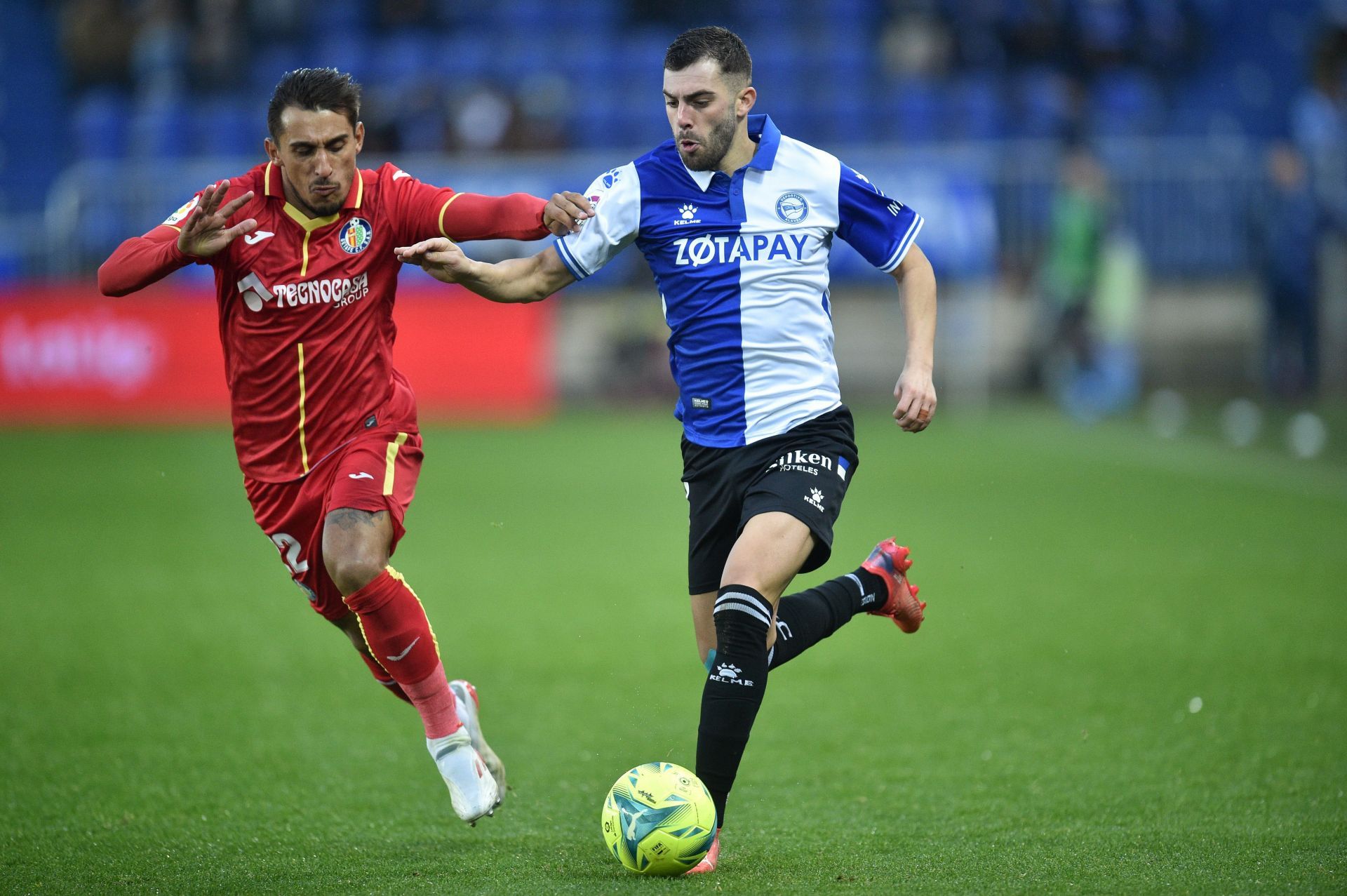 Suarez has three assists for Getafe as a right-back in La Liga