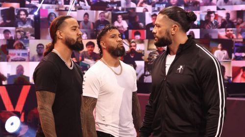 WWE Universal Champion Roman Reigns and SmackDown Tag Team Champions The Usos