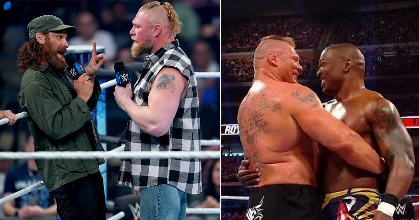 Brock Lesnar still has several friends in WWE