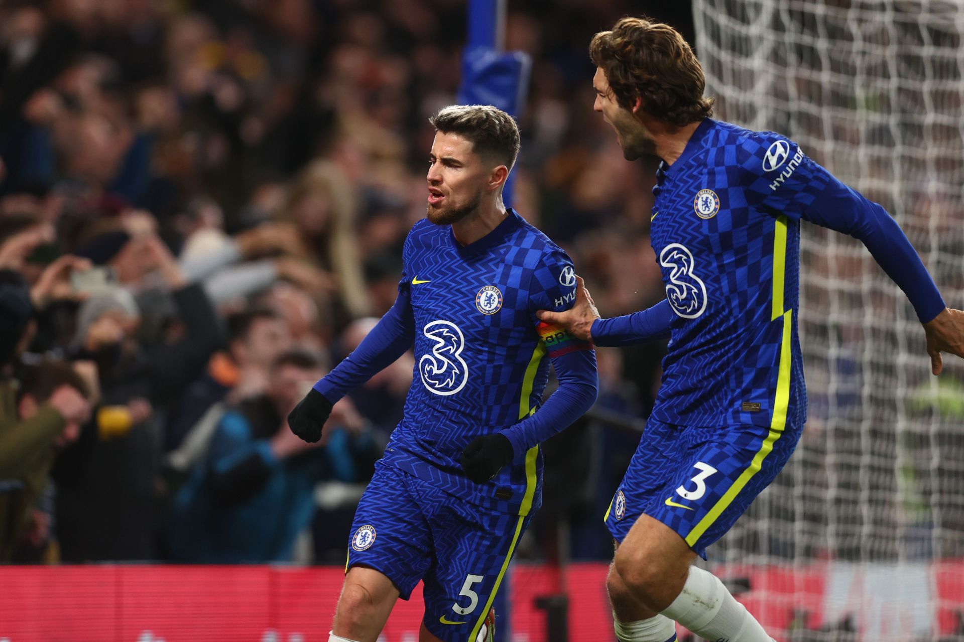 Jorginho and Marcos Alonso