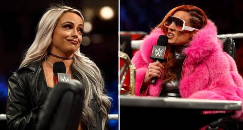 Liv Morgan and Becky Lynch's in-ring segment from RAW