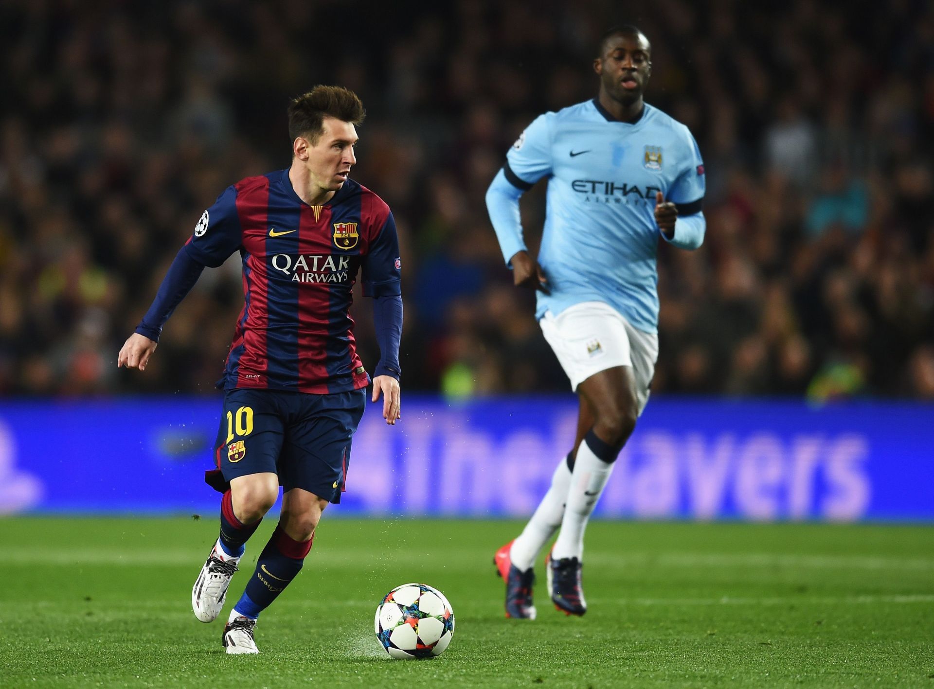 FC Barcelona v Manchester City - UEFA Champions League Round of 16