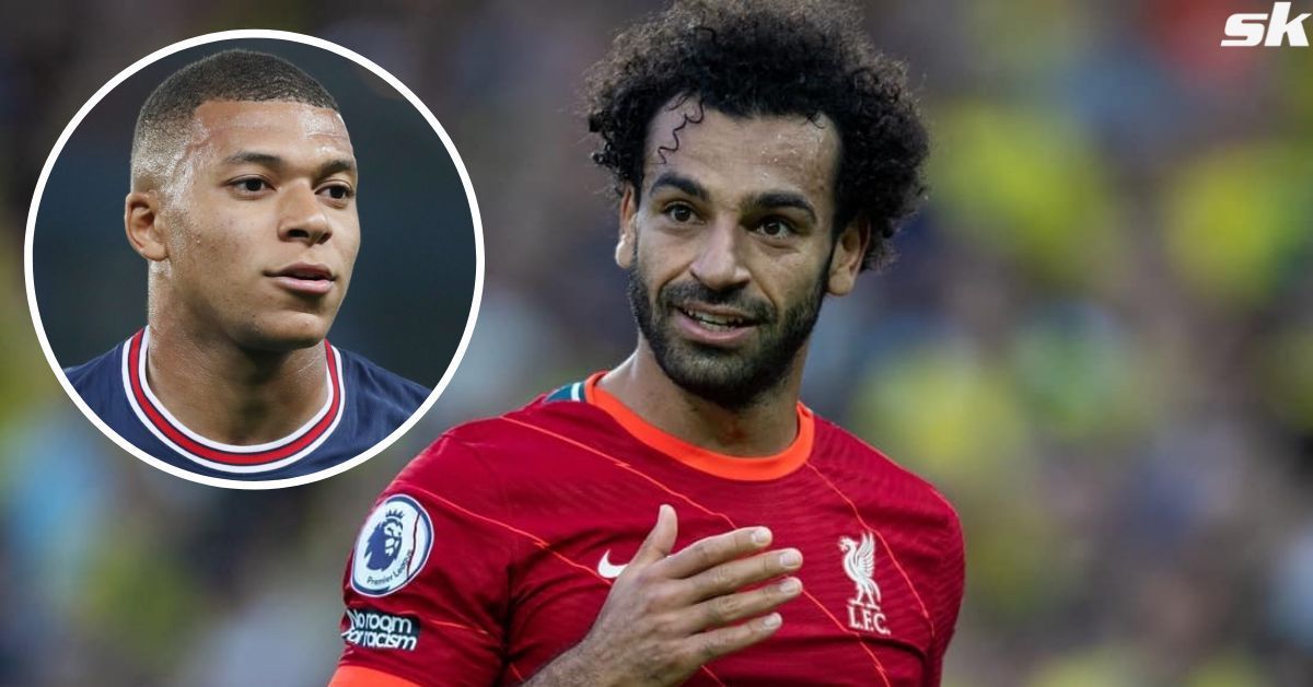 Kylian Mbappe has hailed Mohamed Salah among the finest players in the world right now