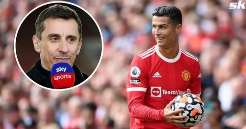 Gary Neville heaped praise on Cristiano Ronaldo's time at Manchester United so far