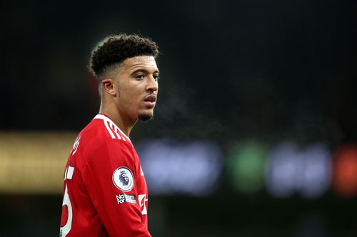 Manchester United winger Jadon Sancho