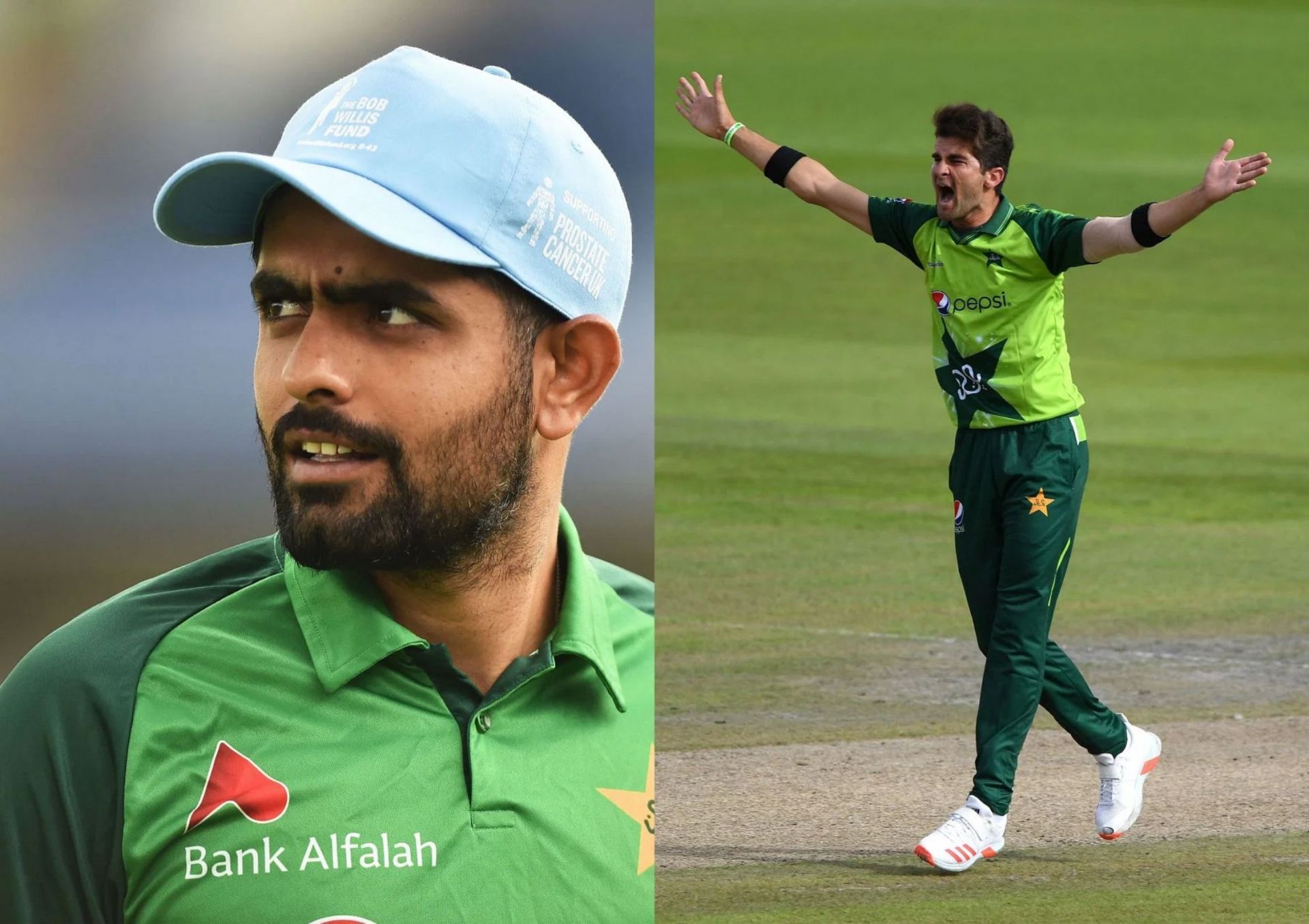 Babar Azam and Shaheen Shah Afridi  (Picture Credits: AFP/PTI via Firstpost).